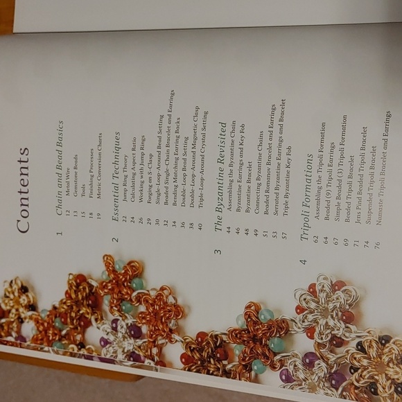 💚Chain and Bead Jewelry Geometric Connections Book - Picture 3 of 7